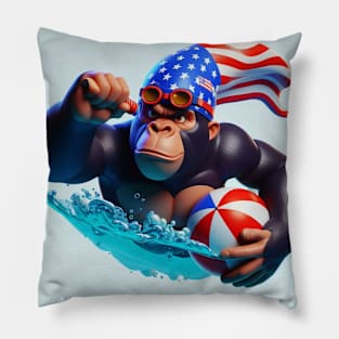 Grumpy Gorilla #24 Pillow