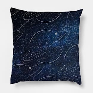 Planet pattern Pillow