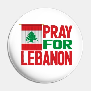 Pray for lebanon beirut explosion Pin