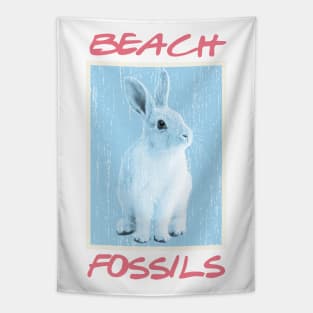 Beach Fossils Bunny Fanart Tapestry