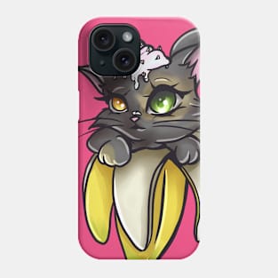 CatnannerSplit! Phone Case