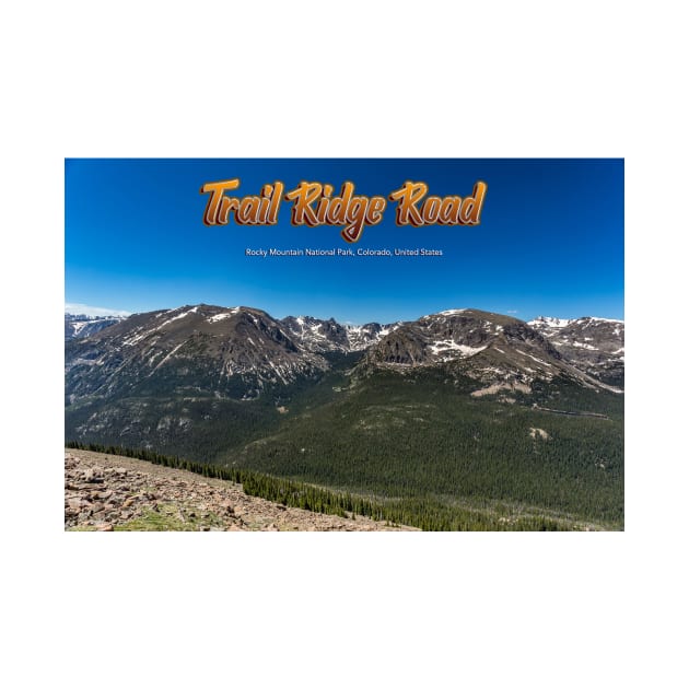 Trail Ridge Road in Rocky Mountain National Park by Gestalt Imagery