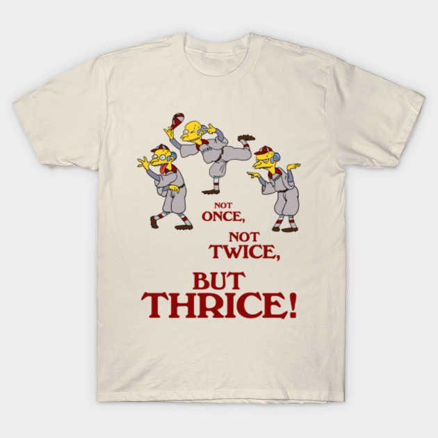 mr burns casino t shirt