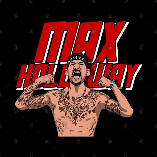 Max Holloway Comic Style by mia_me