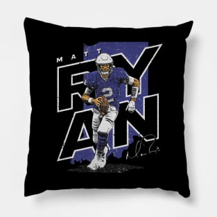 Matt Ryan Indianapolis Player Map Pillow