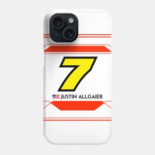 Justin Allgaier #7 2023 NASCAR Design Phone Case