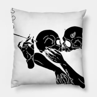 Love halloween Smoking history Pillow