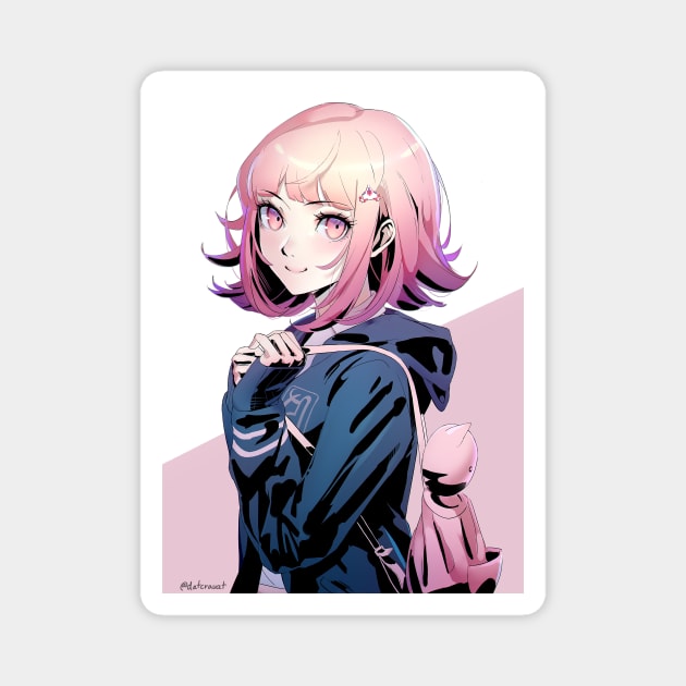 Chiaki Nanami Magnet by dat_cravat