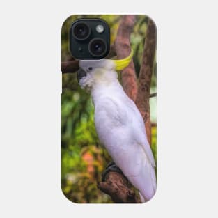 Yellow Crested Cockatoo Phone Case