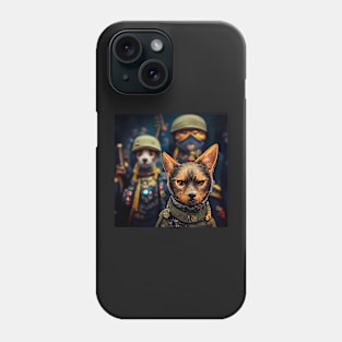 Cat army Phone Case