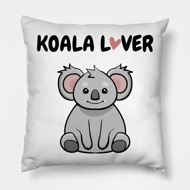Koala Lover Pillow by Simple D.