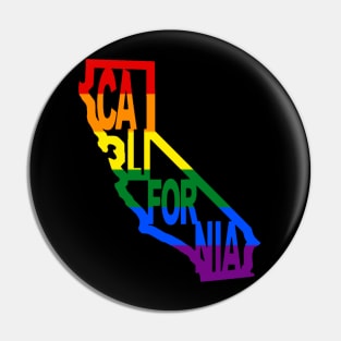 California Pride Pin