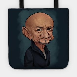 Sir Ben Kingsley caricature Tote