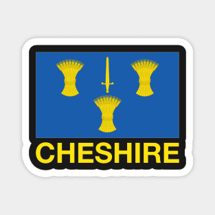 Cheshire County Flag - England Magnet