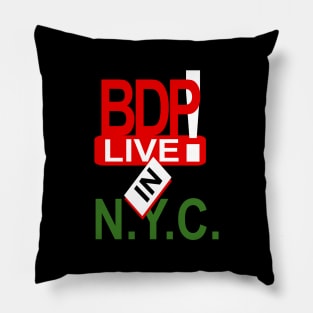 BDP LIVE IN NYC Pillow