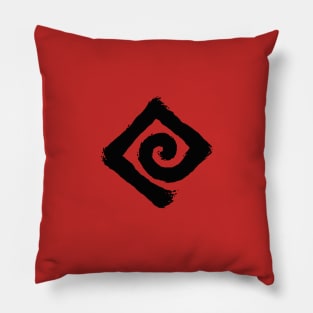 Spiral in a Square Pillow