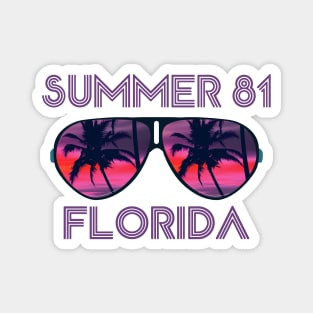 Summer 81 Florida Magnet