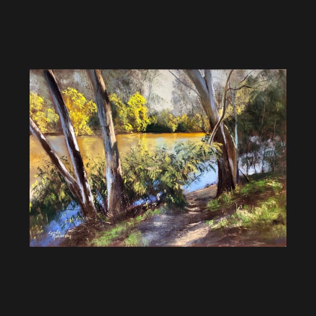 'Golden Wattle, Goulburn River' by Lyndarob