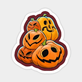 Halloween Pumpkins Magnet