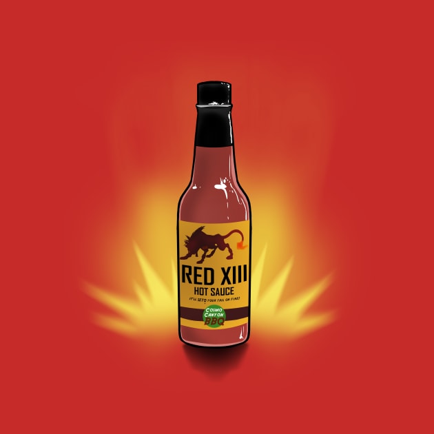 Red XIII Hot Sauce by azureaerrow