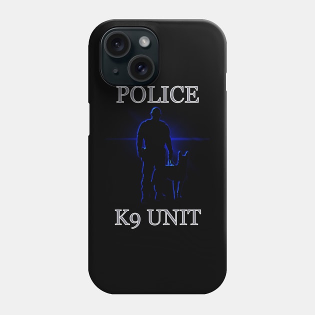 Police K9 front & back Phone Case by 752 Designs