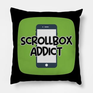 Scrollbox Addict Pillow