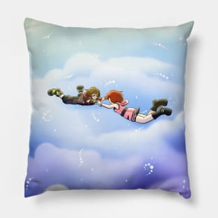 Free Fall Sky Pillow