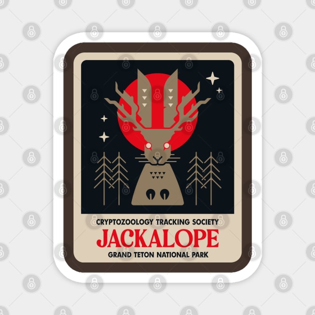 Jackalope Magnet by BadBox