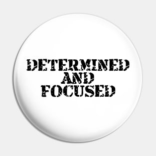 Determined And Focused Pin