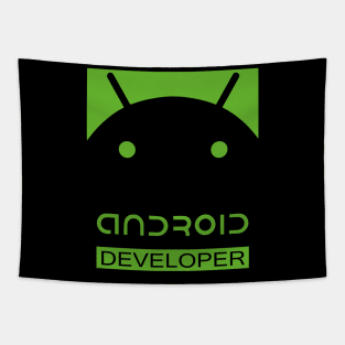 Android developer text and logo Tapestry