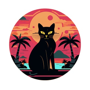 Exotica Sunset Cat T-Shirt