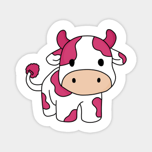 raspberry cow Magnet