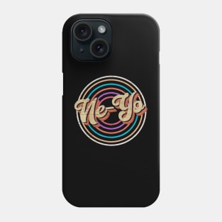 vintage circle line color Ne-Yo Phone Case