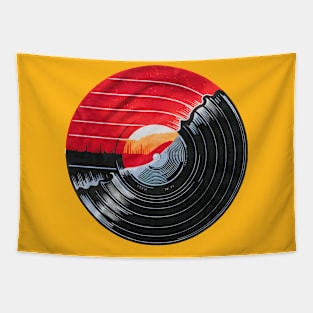 Vinyl LP Music Record Turntable Tapestry