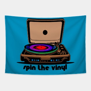 Spin the vinyl Tapestry