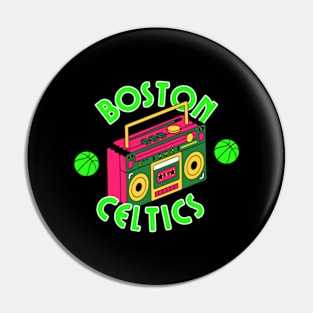 Boston Celtics Radio Pin