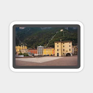 Square in Riva del Garda, Italy Magnet