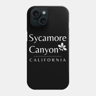 Sycamore Canyon California Acorns Phone Case