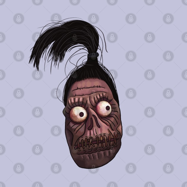 Beetlejuice - Shrunken Head by daniasdesigns