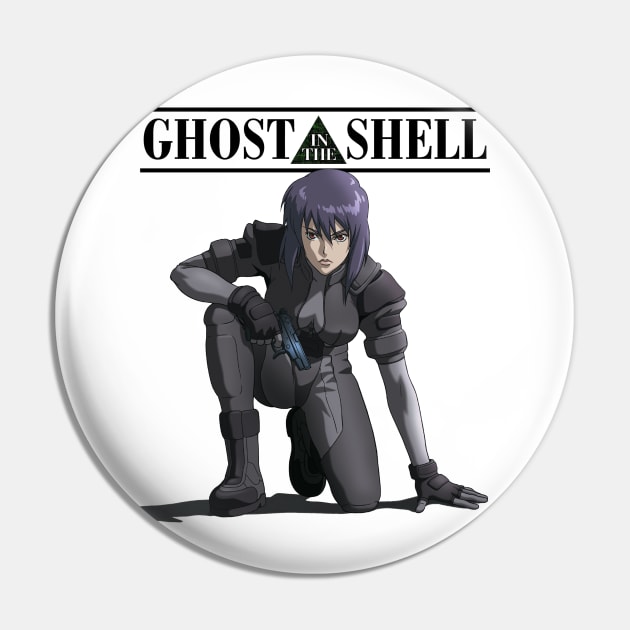 Ghost In The Shell's Kusanagi Pin by HardTiny