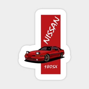 Nissan 180SX, JDM Car Magnet