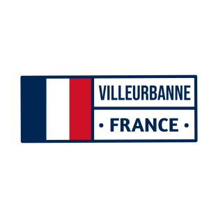 Villeurbanne France Flag T-Shirt