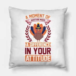 Gratitude Quote Pillow