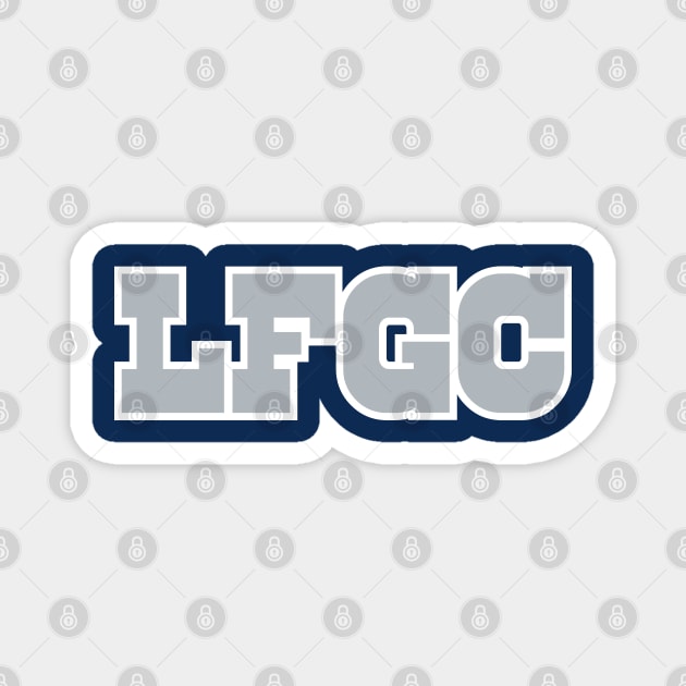 LFGC - Navy Magnet by KFig21