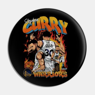 Steph Curry - Warriors Vintage Pin