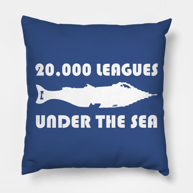 20,000 Leagues Pillow by duchessofdisneyland