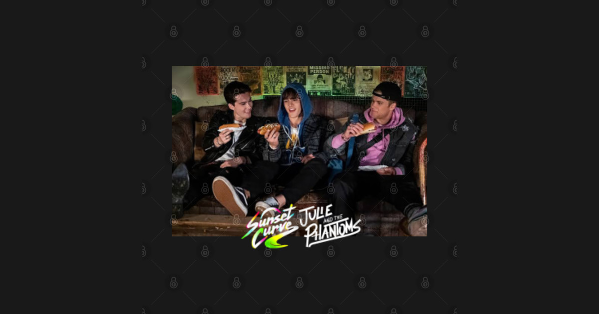 Sunset Curve - Julie And The Phantoms - Notebook | TeePublic