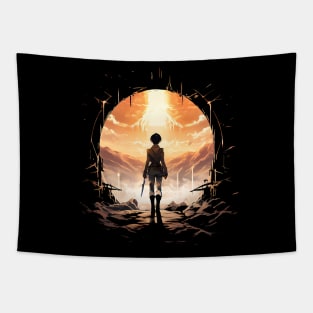 Mikasa Ackerman Tapestry