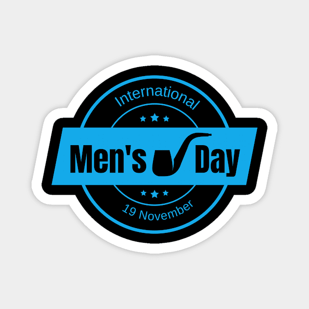 International Men's Day November 19 Magnet by 709 vs everything 