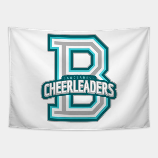 Bangladesh Cheerleader Tapestry by Tip Top Tee's